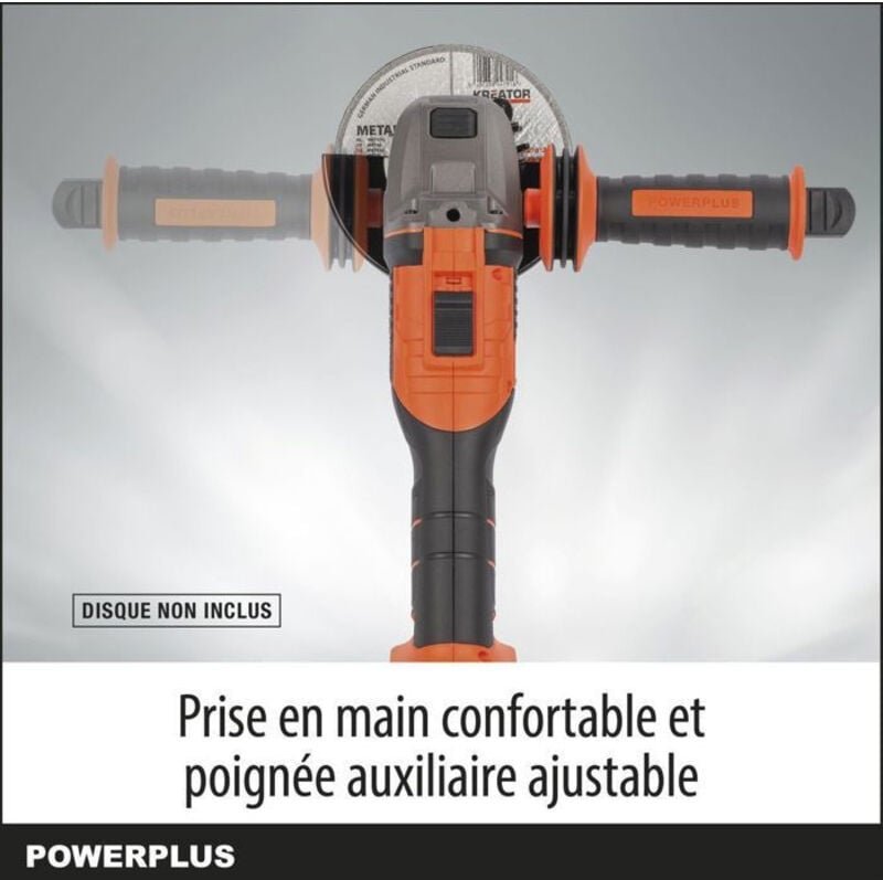 125mm Akku-Winkelschleifer Dual Power