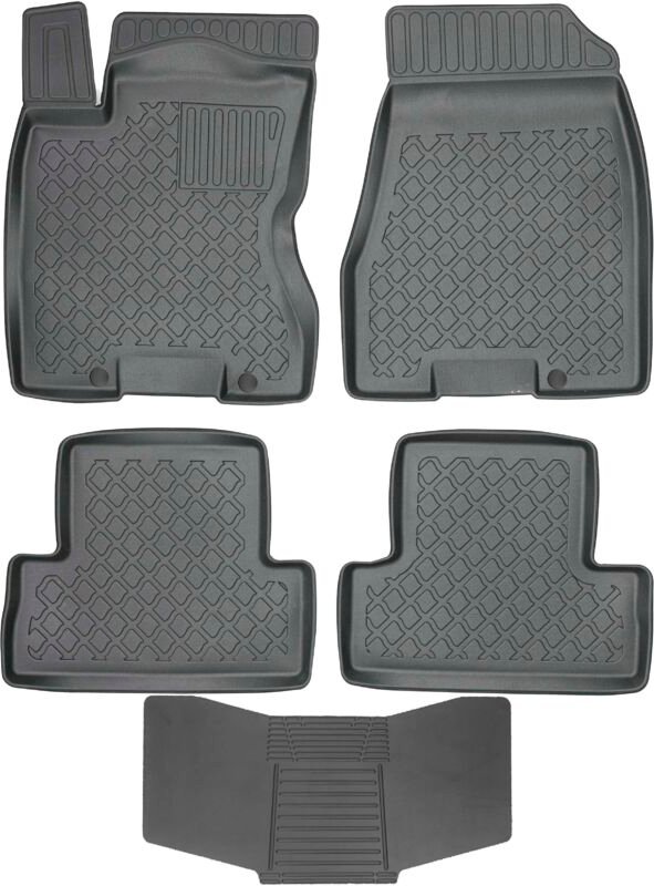 Fußmatten ARISTAR 602912 + Bezug 251992 - Nissan X-Trail II T31 2007-2014 STOP. MONTAGE AV2 vorne