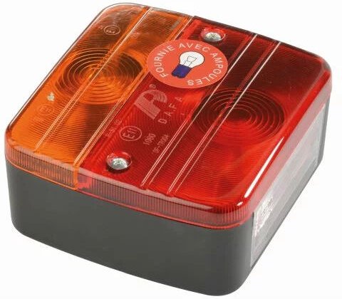 Rücklicht für Anhänger 4 Funktionen mit mitgelieferten Glühbirnen Autobest 240341