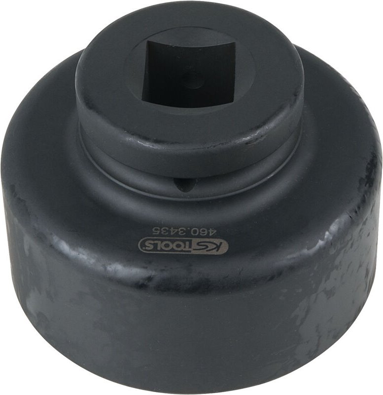 KS TOOLS 1" Achsmuttern-Schlüssel, 8-kant, kurz, 90 mm ( 460.3435 )