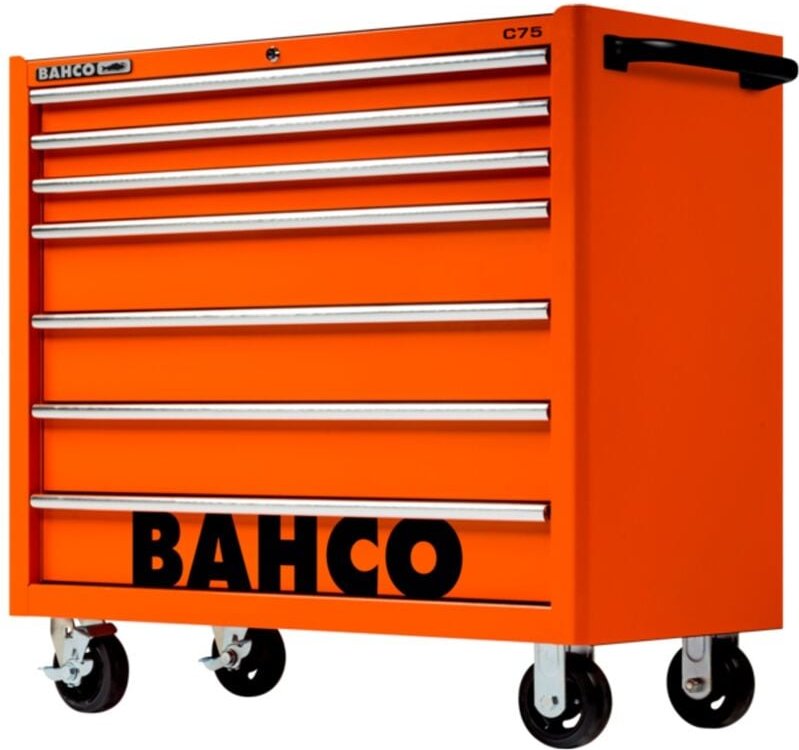 Bahco - Classic Werkstattwagen 40 mit 7 Schubladen, orange