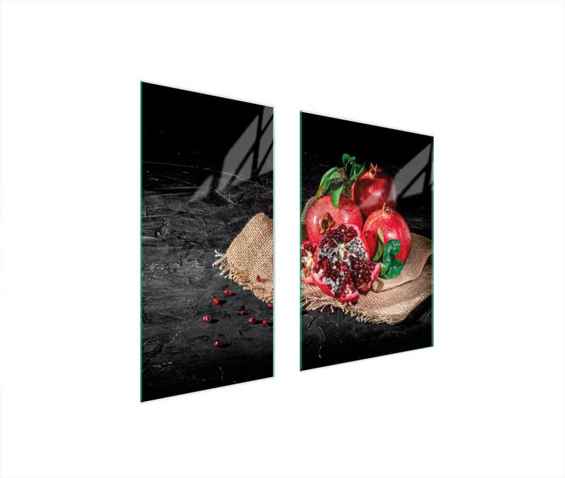 GLASSCHUTZPLATTE 75x52 MARINEBLAU