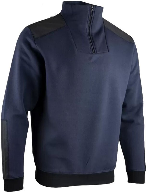 LMA - Zweifarbiges Sweatshirt mit Trucker-Kragen - bogota 8086-3XL