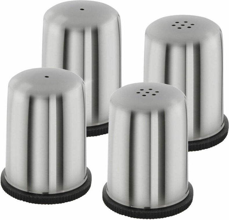Spetebo - Mini Salz Pfeffer Streuer - 4er Set - Tisch Küche Gewürz Behälter Dose klein