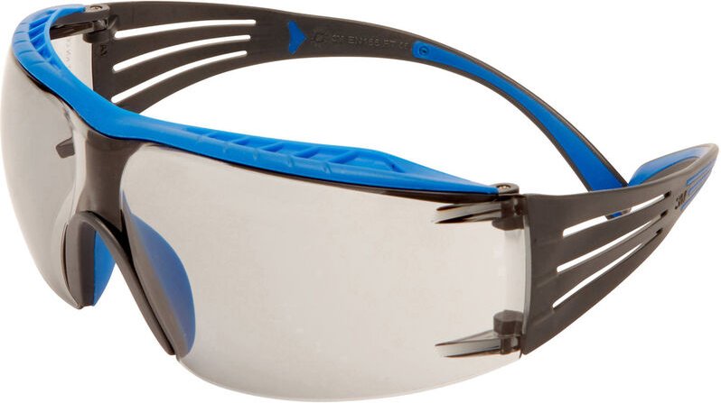 3M - SecureFit SF407XSGAF-BLU Schutzbrille mit Antibeschlag-Schutz Blau, Grau