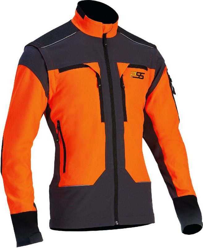 Funktionsjacke X-treme Vario Orange/Grau Größe l - PSS