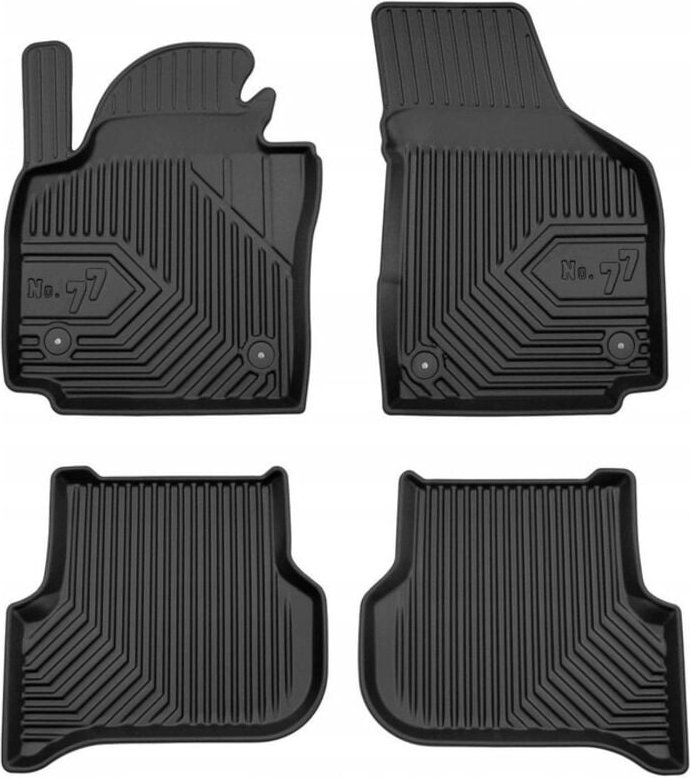 Gummimatten Seat Altea 2004-2015 Kofferraum 77