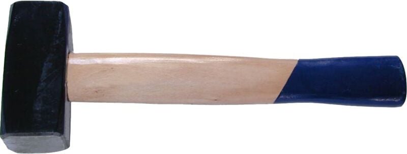 Sw Stahl - SW-Stahl 50204L Fäustel 2000g i geschmiedeter Fäustel mit Holzstiel i Fäustel Hammer 2kg Kopfgewicht i Steinm...