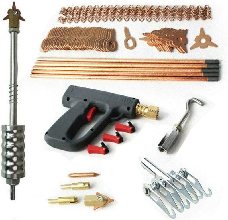 Auto Dent Puller Kit 86 stücke Karosserie Reparaturwerkzeuge Spotter Schweißer Maschine Entfernen Richten Dents Remover ...