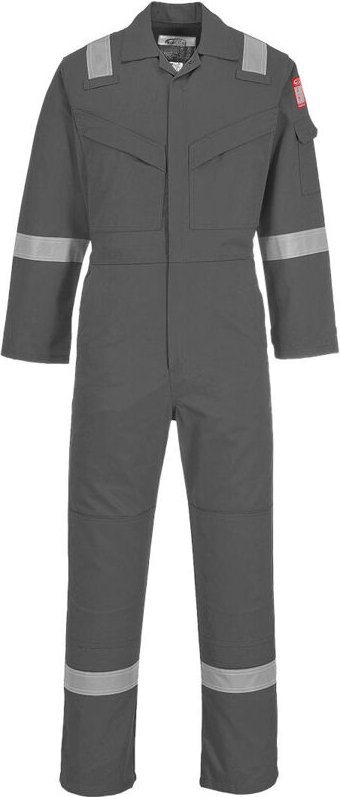 Flammhemmende und antistatische Overall 350g Grau 4XL - FR(58) - UK(50)