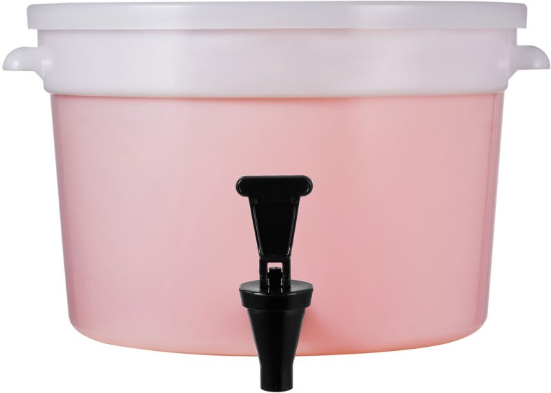 Mophorn Getränkespender, 3 Gallonen, Partygetränke, Kunststoff, Zapfhahn & Deckel, Saft, Tee, Wasser, Restaurants, Hotel...