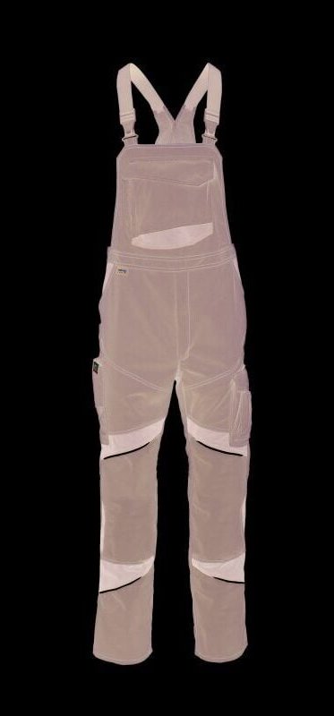 Kübler Latzhose ACTIVIQ cotton+ 3450 anthrazit/schwarz Gr. 29