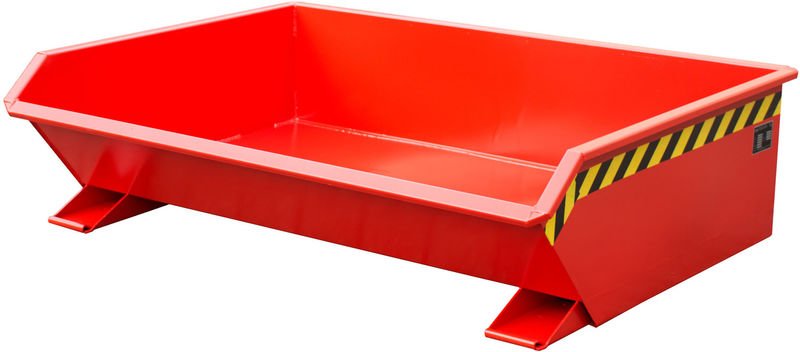 Bauer Mini-Kippbehälter MGU 610, lackiert, Feuerrot