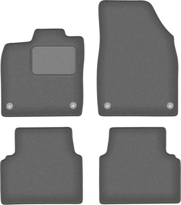 Graphit-Fußmatten für: Volkswagen ID.3 Fließheck (2019-)