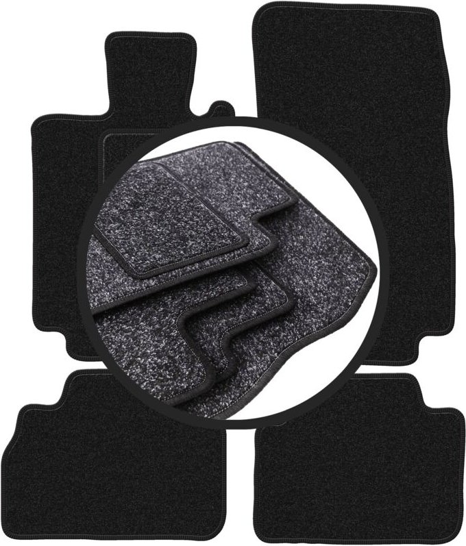 ANTHRA Autofußmatten für: Mercedes S W220 Limousine kurz (1998-2005)