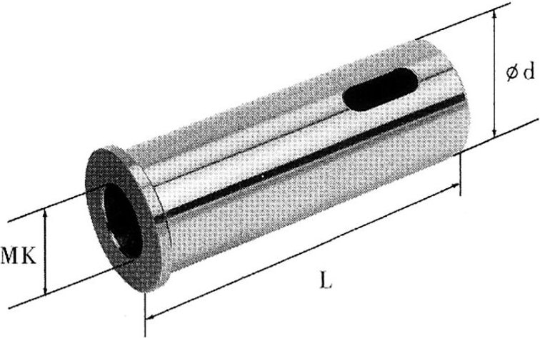 Morsekegelzirkel fur Drehrevolver 30x95 mm cm2 Fervi t00ae/lcm2