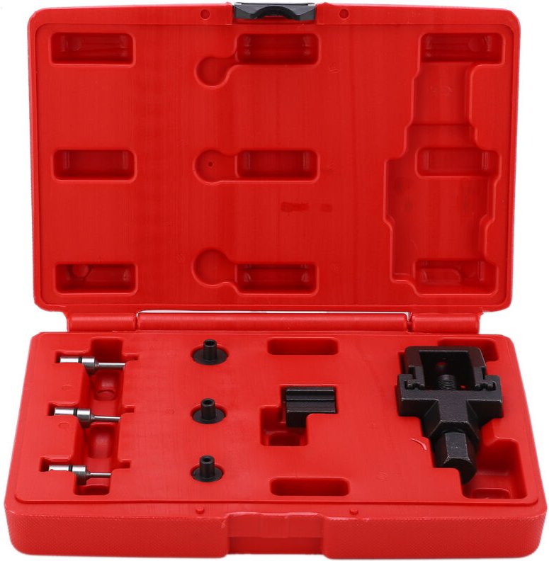 Zoternen - 8-teiliges Auto-Getriebe-Nockenketten-Splitter-Unterbrecher mit Nietwerkzeug-Set