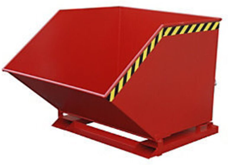 Bauer Kippmulde KK 1000, lackiert, Feuerrot