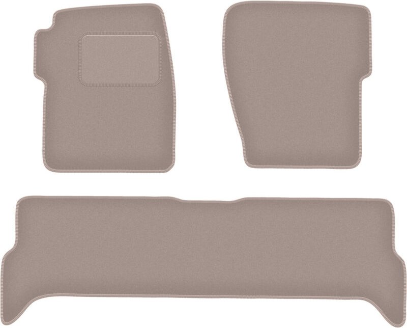 Beige Veloursmatten für: Land Rover Discovery II Offroad (1998-2004)
