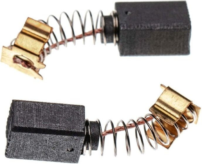 Vhbw - 2x Kohlebürste Motorkohle Schleifkohle 6 x 9 x 12mm kompatibel mit Makita 6824, 6825, 6825 r, 6826, 6827, 800, 84...