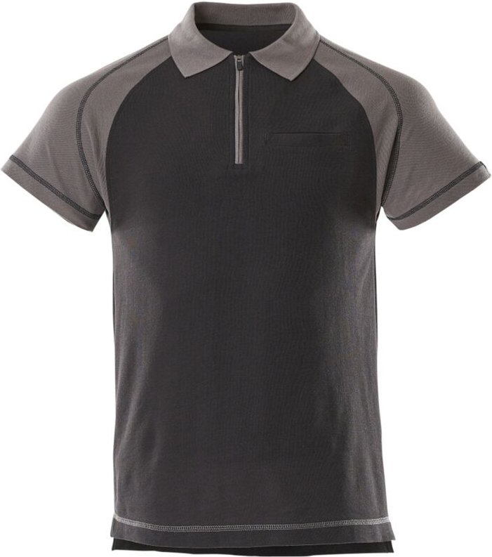Mascot - Polo-Shirt bianco mit Brusttasche image 50302 Gr. 2XL schwarz/anthrazit