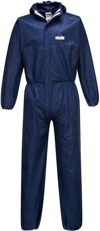 Pack mit 50 BizTex® SMS-Kombinationen Typ 5/6 Marine XL