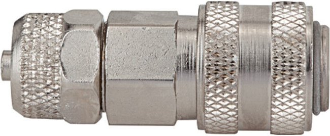 Schnellverschlusskuppl. nw 5 »connect line«, ms vern., Schl. 8x6 - Riegler