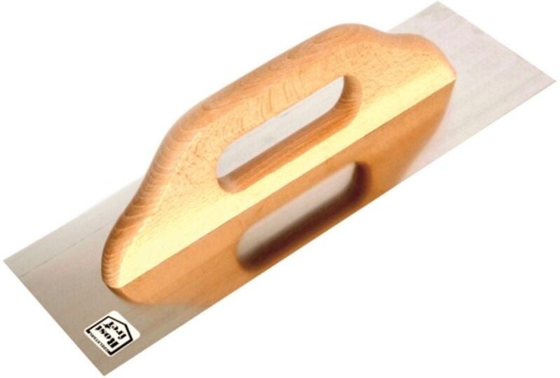 Glatte Edelstahlkelle Mit Holzgriff 780130mm - E-323-6780