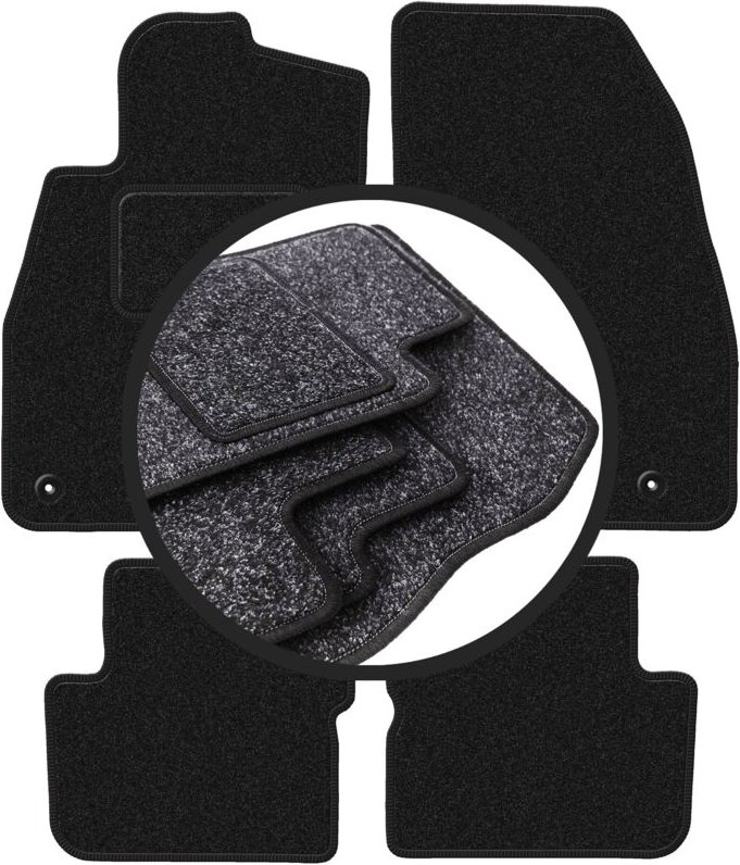 ANTHRA Autofußmatten für: Opel Corsa D Fließheck (2006-2015)