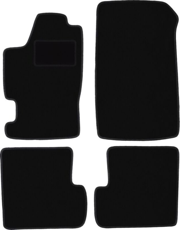 Schwarze Veloursmatten für: Renault Laguna I Kombi, Liftback (1994-2001)