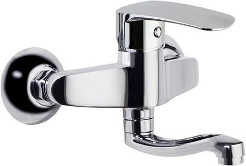 Wand-Spültischmischer "New fly" Ausladung 140mm.