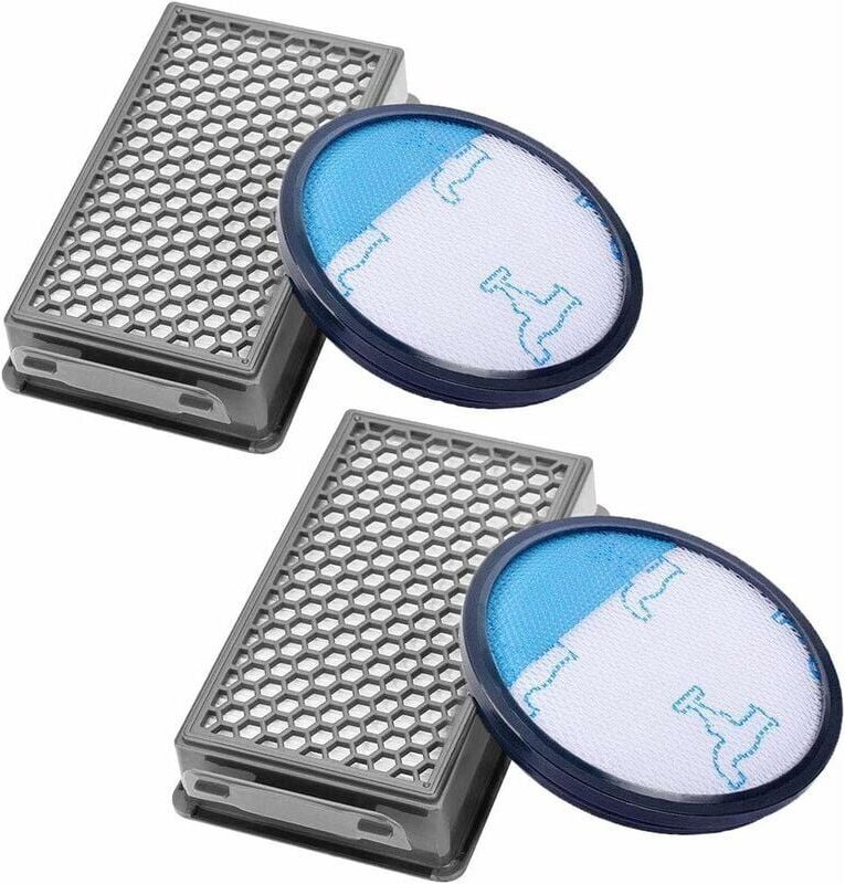 4 Filter für Rowenta ZR005901 Moulinex Tefal Compact Power Cyclonic Staubsauger