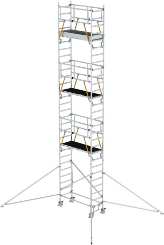 MUNK FlexxTower SGX mit vorlaufendem Geländer