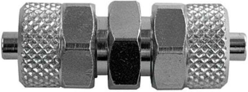 Riegler Gerader Verbinder »value line«, für Schlauch 10/8, Messing vern.