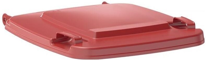 Thumbnail - Deckel Polyethylen rot passend für Müllgroßbehälter 240 l