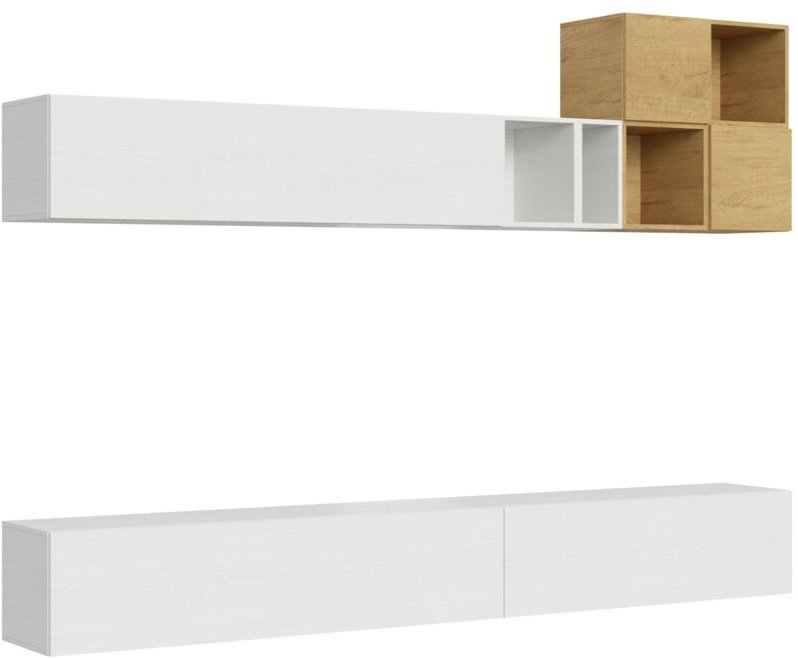 Wohnzimmerwandkomposition A36 L.308 H.173,6