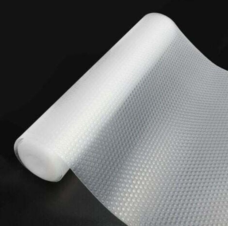 Rutschfeste Schubladenmatte, nicht klebende, antibakterielle und waschbare transparente Küchenkühlschrankmatte, DIY-ruts...