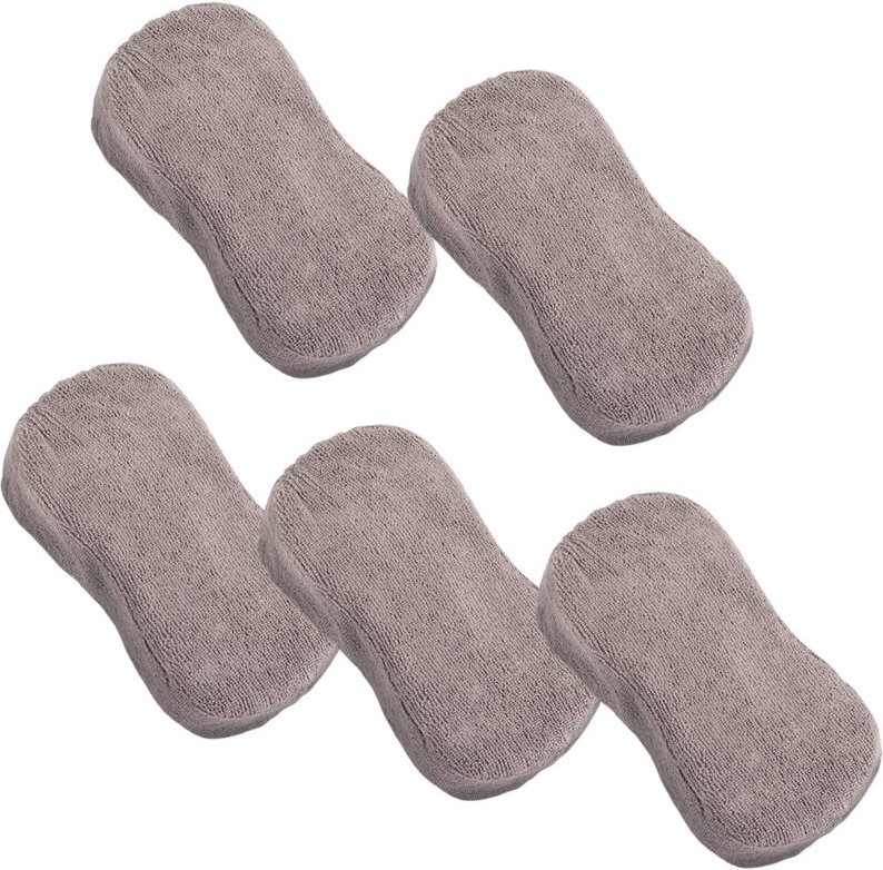 Stahlwerk - Autoschwamm 5er Set 22 x 11 x 5 cm Mikrofaser-Schwamm