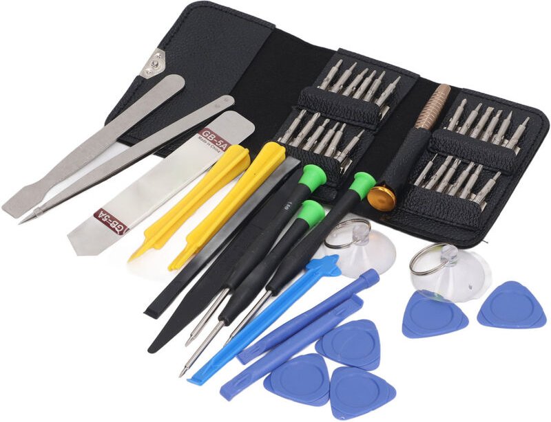 45-teiliges Reparaturset für elektronische Geräte, professionelle Handwerkzeuge zum Entfernen von Laptops und PCs für He...