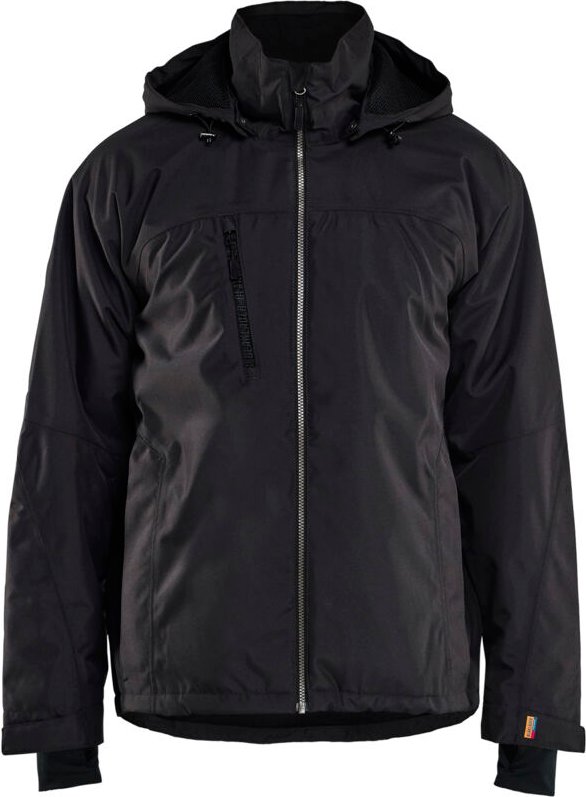 Arbeitsjacke mit technischem Futter 4890 – Schwarz 6XL