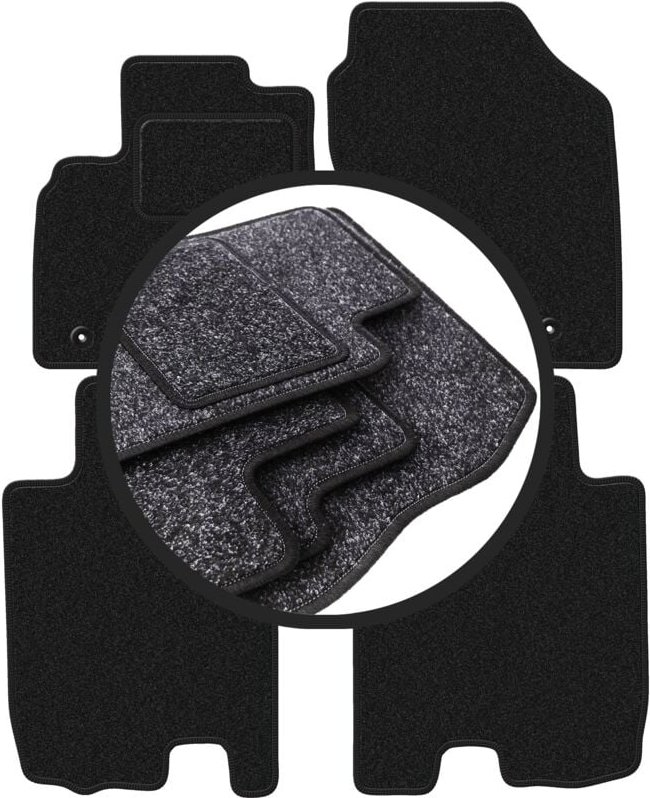 ANTHRA Autofußmatten für: Honda Jazz III Fließheck (2008-2011)