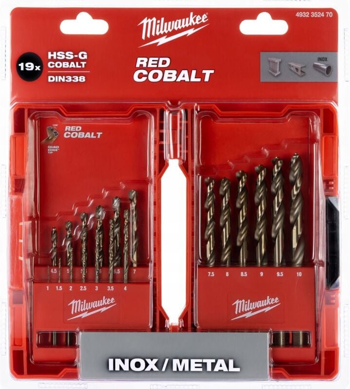 Thumbnail - HSS-G COBALT Metallbohrer-Kassette 19-tlg.