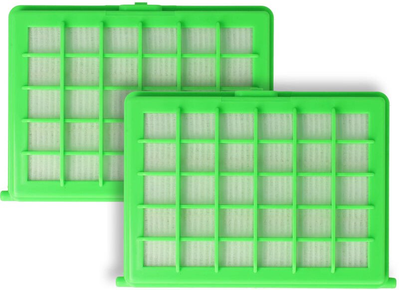 2x Staubsaugerfilter kompatibel mit seb Tefal 2P0039674 p pl, 2P0048278 p es, 3P0048279 p at Staubsauger - hepa Filter A...
