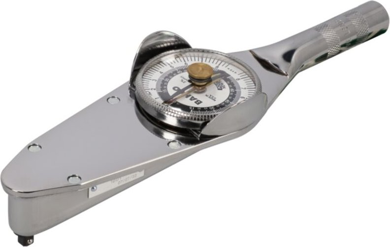 Bahco 1/2 Uhren-Drehmomentschlüssel, 28-140 Nm, Metallgriff, freihändig verwendbar, +-3%