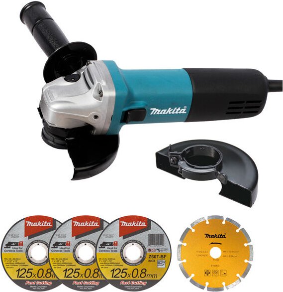 Thumbnail - Schleifmaschine 125MM 840W Makita 9558HNRGK1