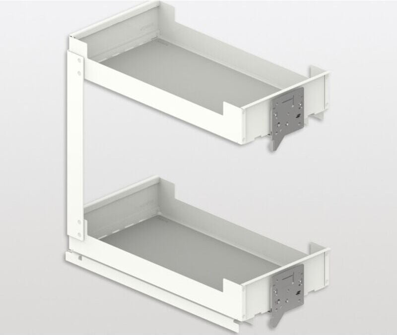 Peka - Unterschrankauszug Pinello Cargo 300 Weiß