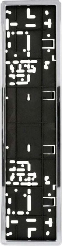 Kennzeichenhalterung chrom Schilderhalter & Aufkleber - Unitec