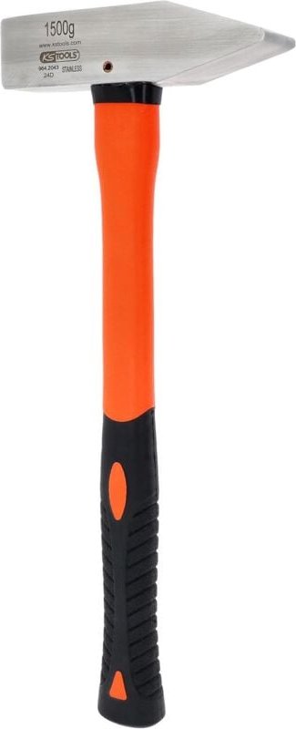 Ks Tools edelstahl Schlosserhammer mit Fiberglasstiel, 1500g