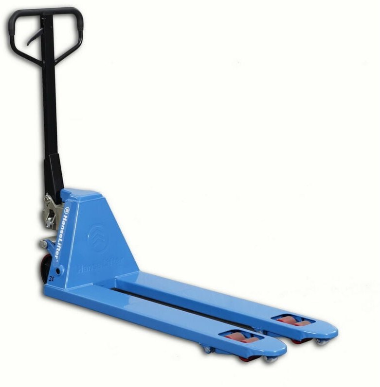 Hanselifter Hubwagen BD Sondermaße Gabellänge 1150mm Gabelaußenabstand 450mm