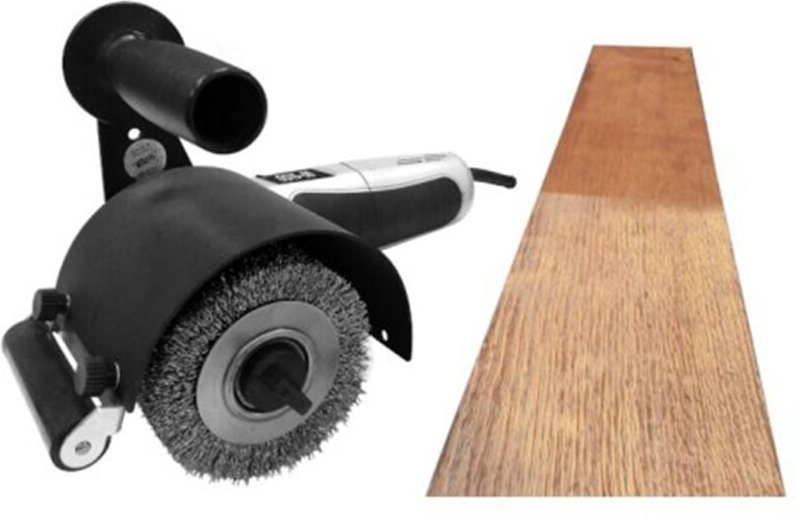 Thumbnail - GS05-13 Holz-Agility-Kit mit 50 mm breiten Drahtbürsten